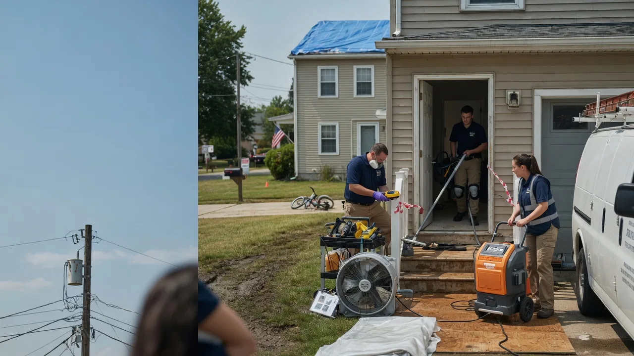 Water Damage Repair in Wheeler, MI near me
